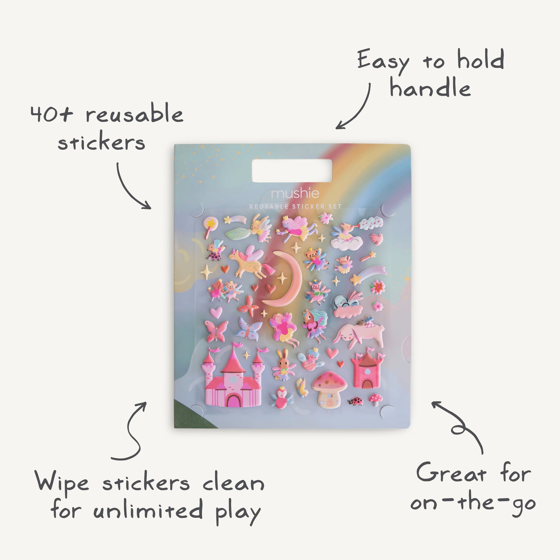 Reusable Sticker Set - Chickadees Wooden Toys