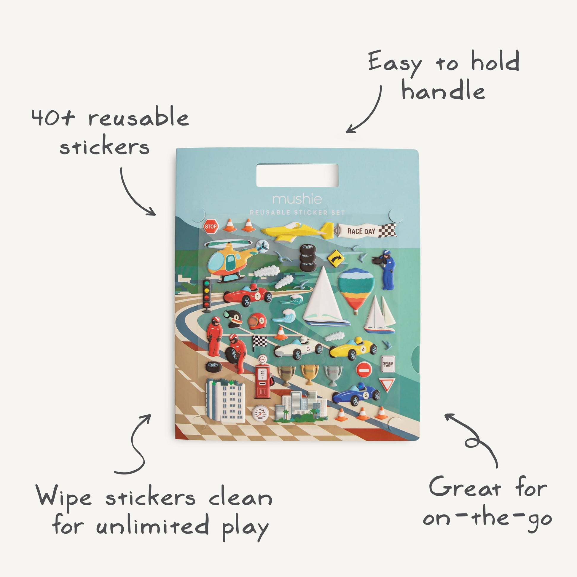 Reusable Sticker Set - Chickadees Wooden Toys