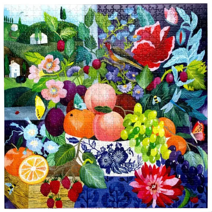 Stone Fruit Life 1000 Piece Jigsaw Puzzle eeBoo