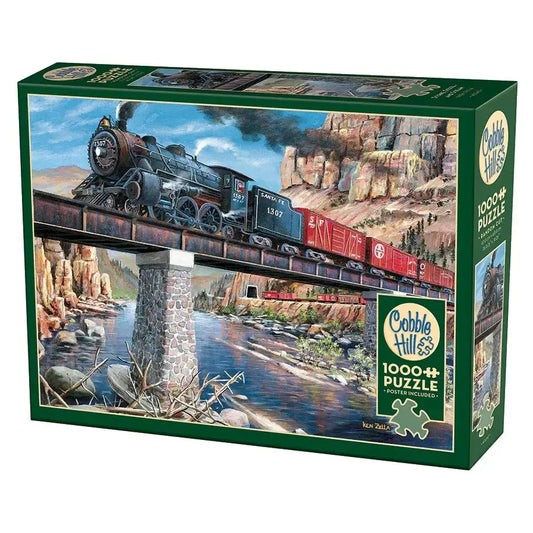 Stone, Steel & Steam 1000 Piece Jigsaw Puzzle Cobble Hill