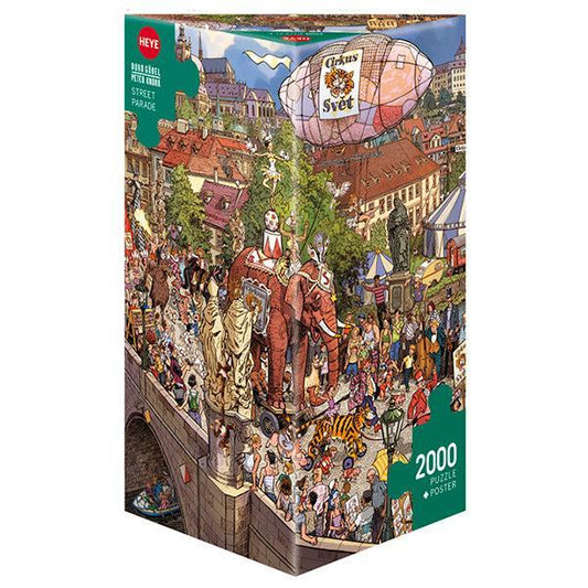 Street Parade Circus 2000 Piece Jigsaw Puzzle Heye