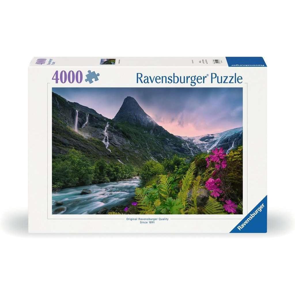 Stunning Mountainvibes 4000 Piece Jigsaw Puzzle Ravensburger