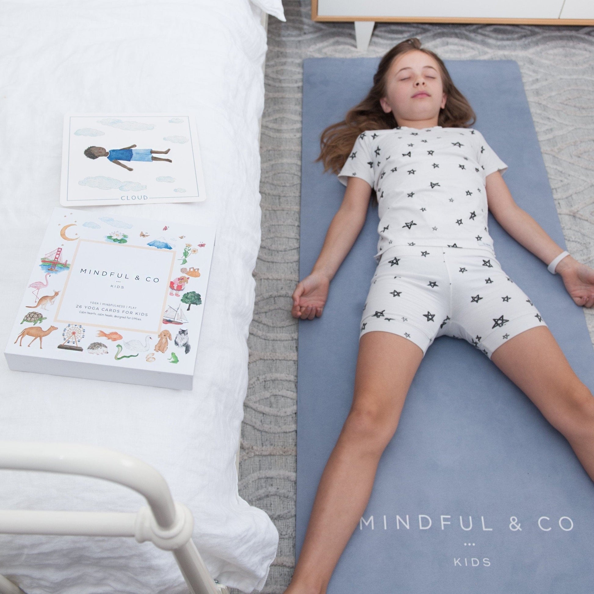 Kids Yoga Mats - Chickadees Wooden Toys