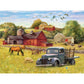 Summer Afternoon on the Farm 275 Large Piece Jigsaw Puzzle Cobble Hill