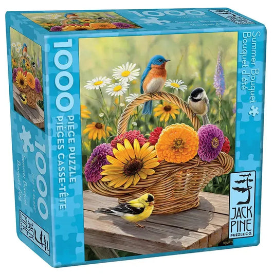Summer Bouquet 1000 Piece Jigsaw Puzzle Jack Pine