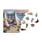 Summertime 505 Piece Wood Jigsaw Puzzle Wooden City