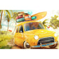 Surfin Safari 150 Piece Mini Jigsaw Puzzle Micro Puzzles