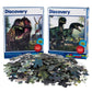 T-Rex & Velociraptors Set of 2 300 Piece Lenticular Jigsaw Puzzles Prime 3D