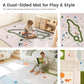Tiny Land® Double-Sided Baby Playmat Forest Track Wonder