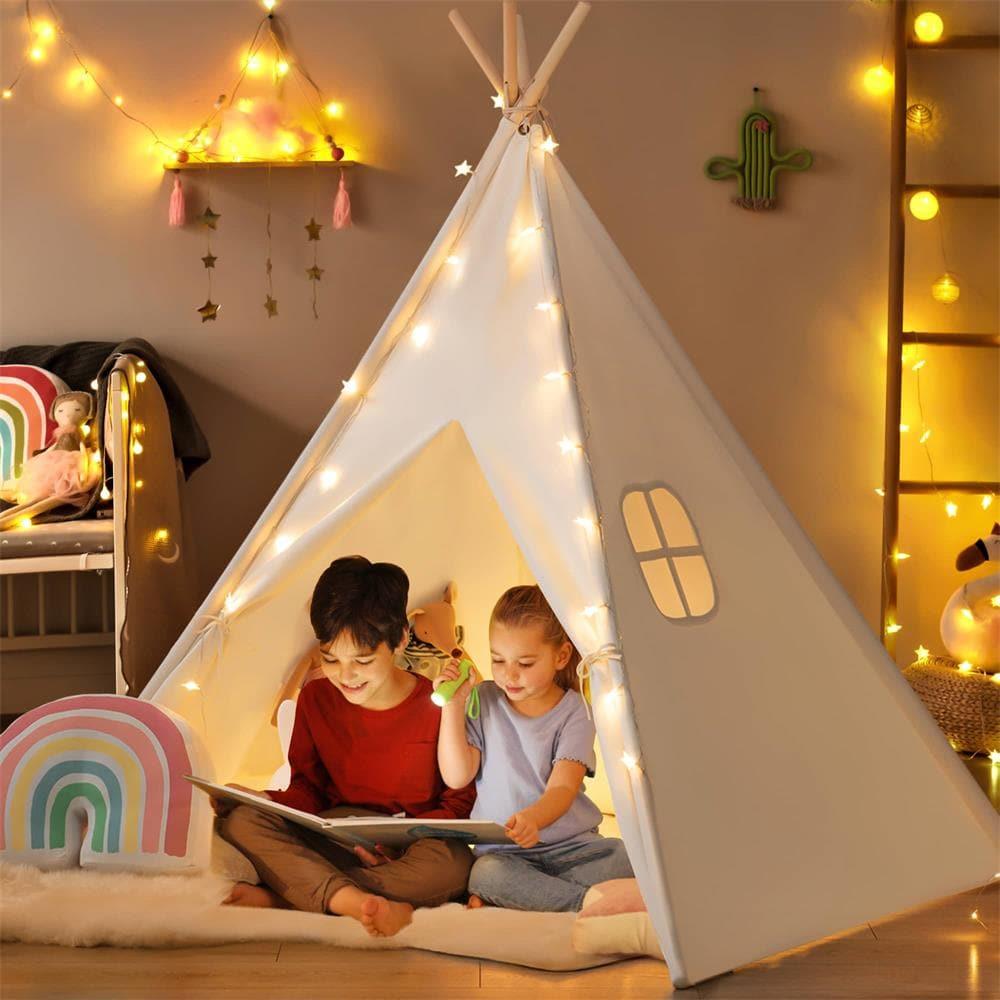 little tent Tiny Land Kids Teepee Tent Children Play Tent with Mat & Carry Case