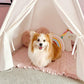 Tiny Land® Teepee Tent for Kids with Mat – Indoor Play Tent with Floor Mat