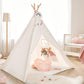 Tiny Land® Teepee Tent for Kids with Mat – Indoor Play Tent with Floor Mat