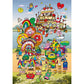 Take a Trip with Jon Burgerman 500 Piece Jigsaw Puzzle Heye