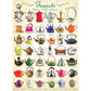 Teapots 1000 Piece Jigsaw Puzzle Eurographics