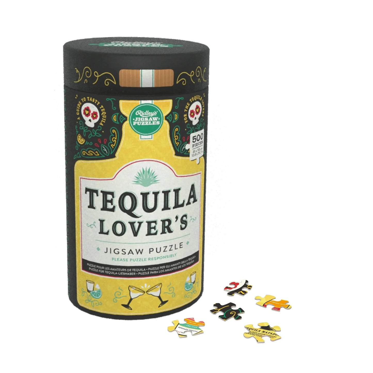 Tequila Lover's 500 Piece Jigsaw Puzzle Ridley