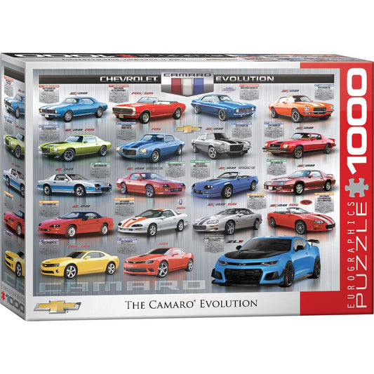 The Camaro Evolution 1000 Piece Jigsaw Puzzle Eurographics