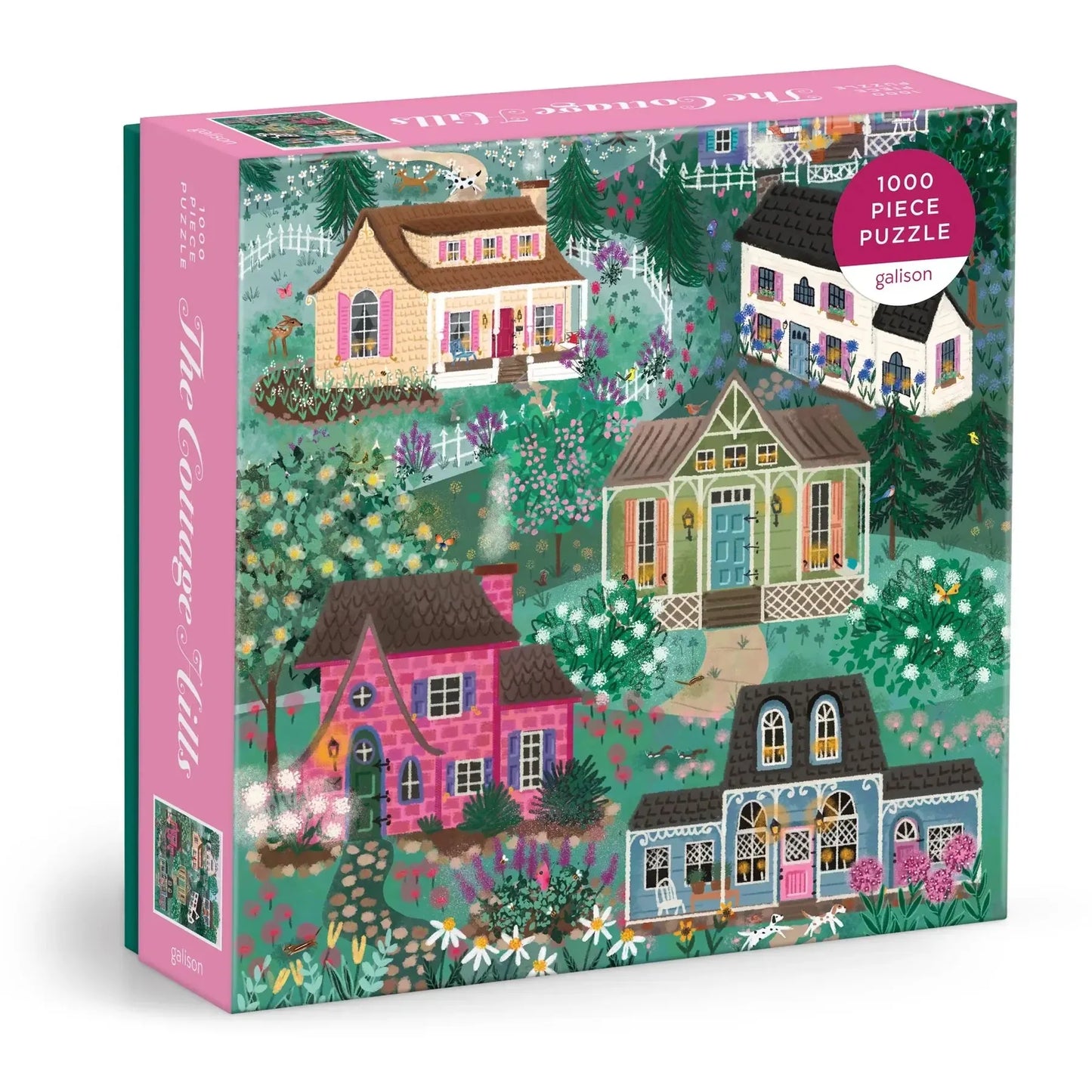 The Cottage Hills 1000 Piece Jigsaw Puzzle Galison