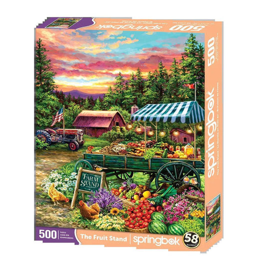 The Fruit Stand 500 Piece Jigsaw Puzzle Springbok