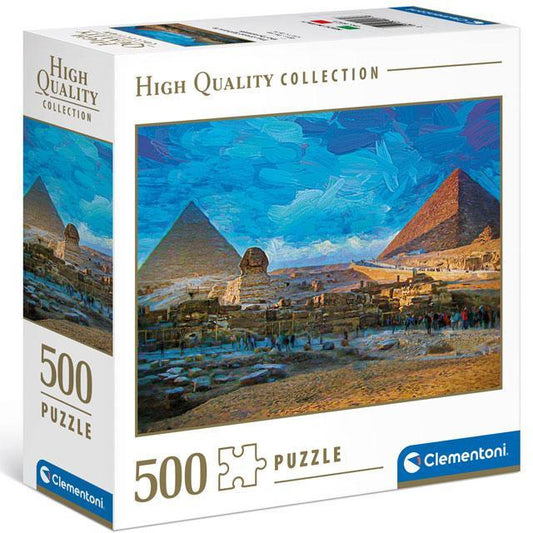 The Great Sphinx & the Pyramids of Giza 500 Piece Jigsaw Puzzle Clementoni