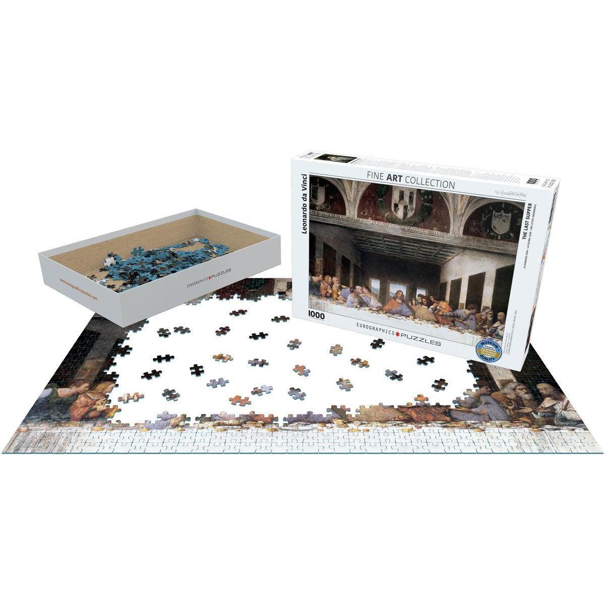 The Last Supper by Leonardo da Vinci 1000 Piece Jigsaw Puzzle Eurographics