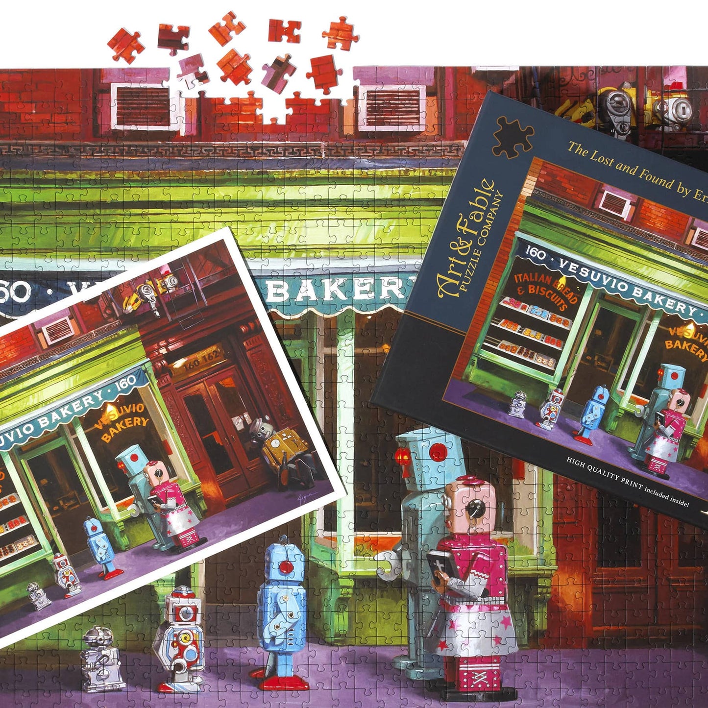 The Lost & Found 1000 Piece Premium Jigsaw Puzzle Art & Fable