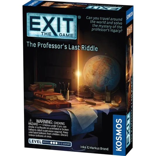 The Professor's Last Riddle - Exit the Escape Room Game - Kosmos