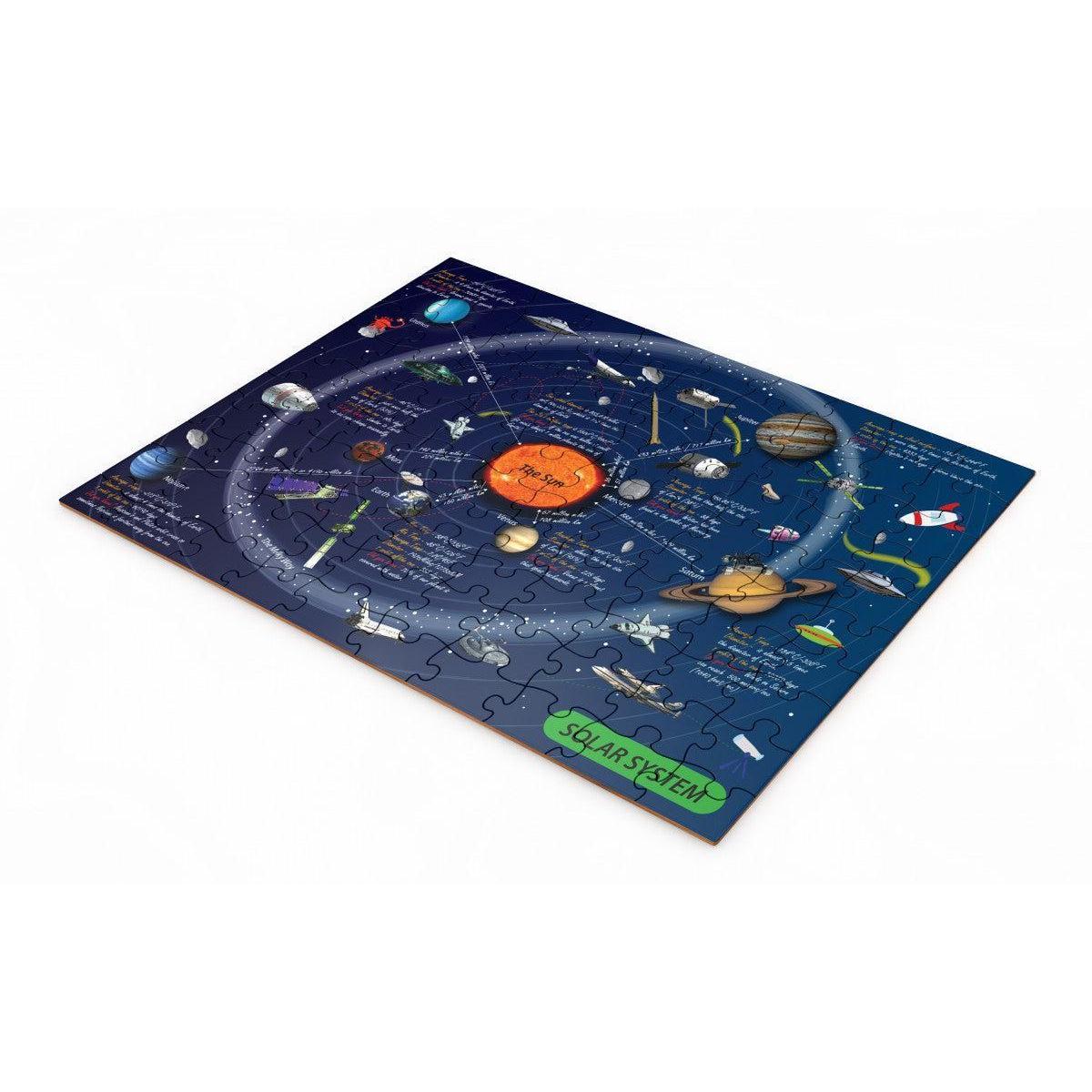 The Solar System 100 Piece Jigsaw Puzzle Purple Cow