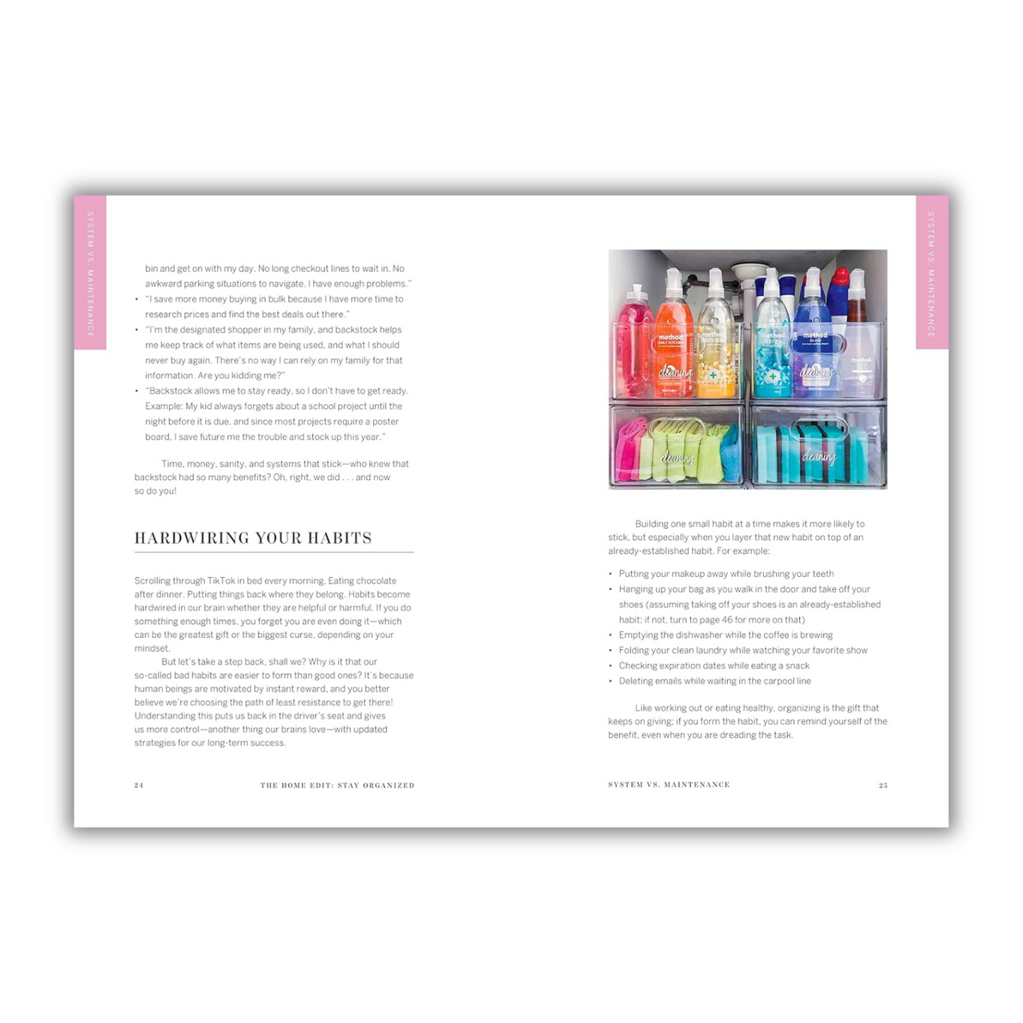 The Home Edit: Stay Organized: The Ultimate Guide to Making Systems Stick (Spiral Bound) - Chickadees Wooden Toys