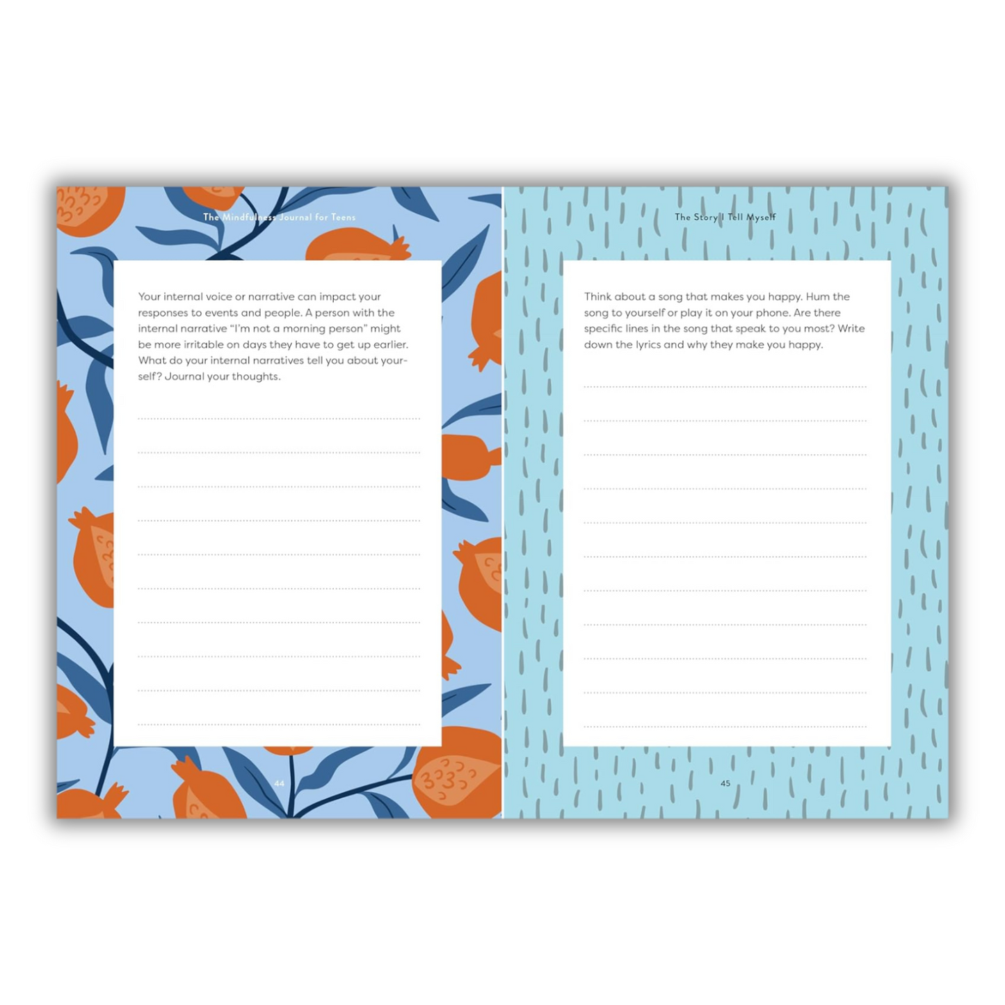 The Mindfulness Journal for Teens: Prompts and Practices to Help You Stay Cool, Calm, and Present (Spiral Bound)