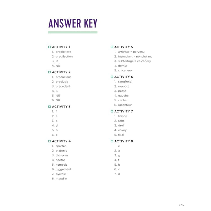 The Vocabulary Builder Workbook (Spiral Bound)