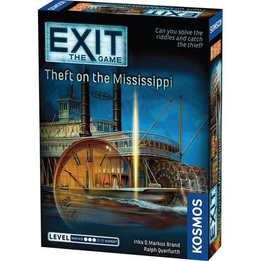 Theft on the Mississippi - Exit the Escape Room Game - Kosmos
