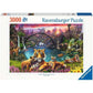 Tigers in Paradise 3000 Piece Jigsaw Puzzle Ravensburger