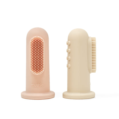 Finger Toothbrush - Chickadees Wooden Toys
