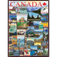 Travel Canada Vintage Posters 1000 Piece Jigsaw Puzzle Eurographics