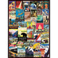 Travel USA Vintage Posters 1000 Piece Jigsaw Puzzle Eurographics