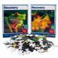 Tree Frog & Butterflies Set of 2 300 Piece Lenticular Jigsaw Puzzles Prime 3D