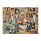 Tribuna of the Uffizi Meowsterpiece of Western Art 1500 Piece Jigsaw Puzzle Galison