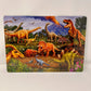 Triceratops & Friends 35 Piece Tray Jigsaw Puzzle Cobble Hill - Chickadees Wooden Toys
