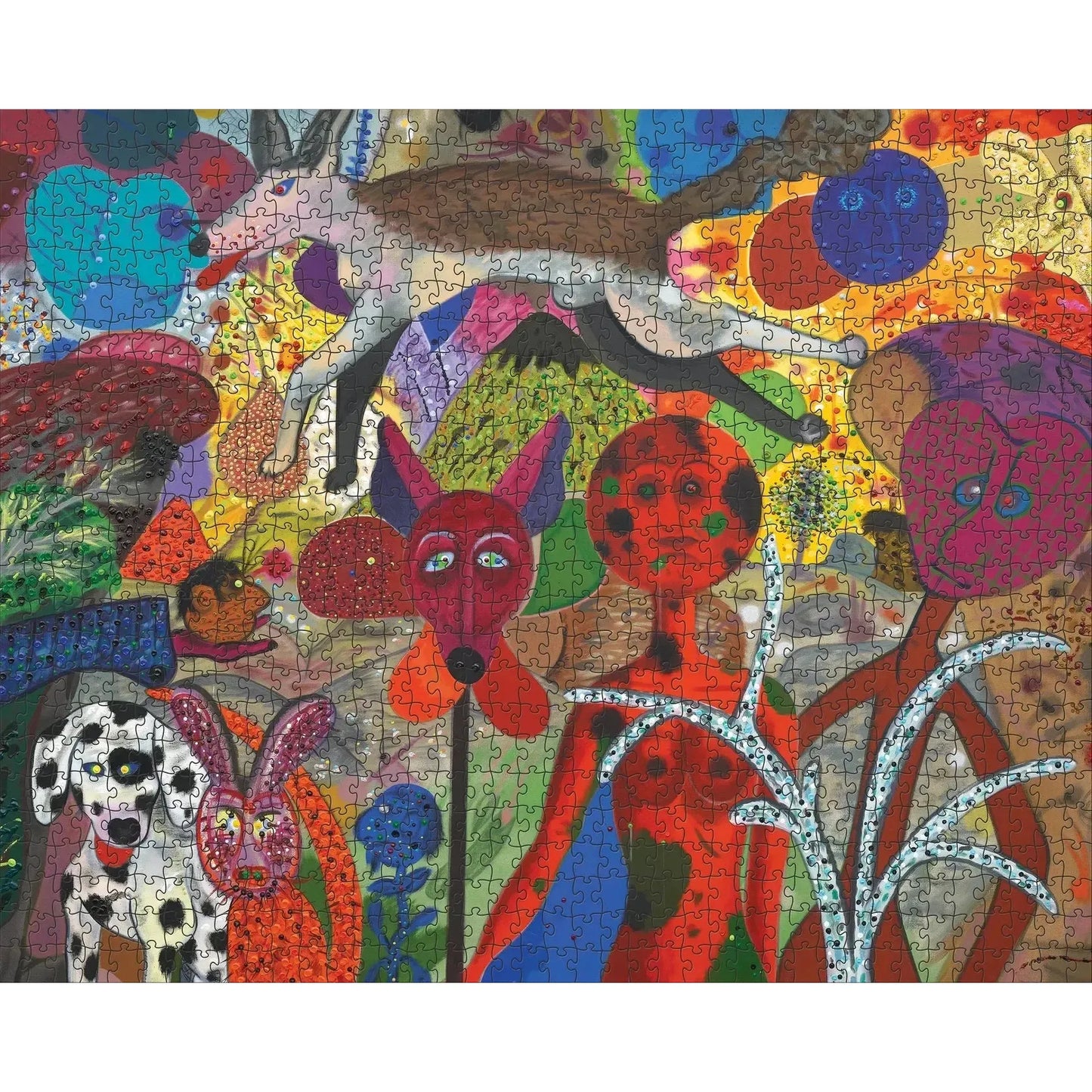 Triumph of the Round Heads 1000 Piece Jigsaw Puzzle Pomegranate