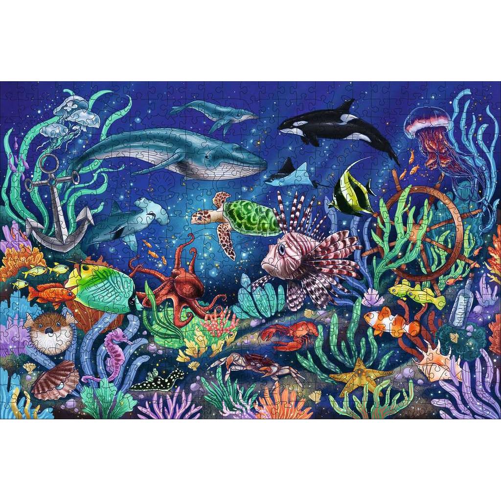 Under the Sea 500 Piece Wood Jigsaw Puzzle Ravensburger