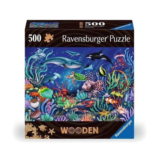 Under the Sea 500 Piece Wood Jigsaw Puzzle Ravensburger