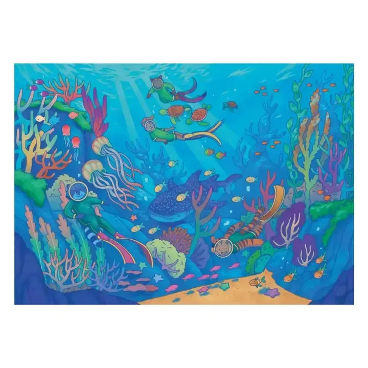 Underwater Exploration 500 Piece Premium Jigsaw Puzzle Trevell