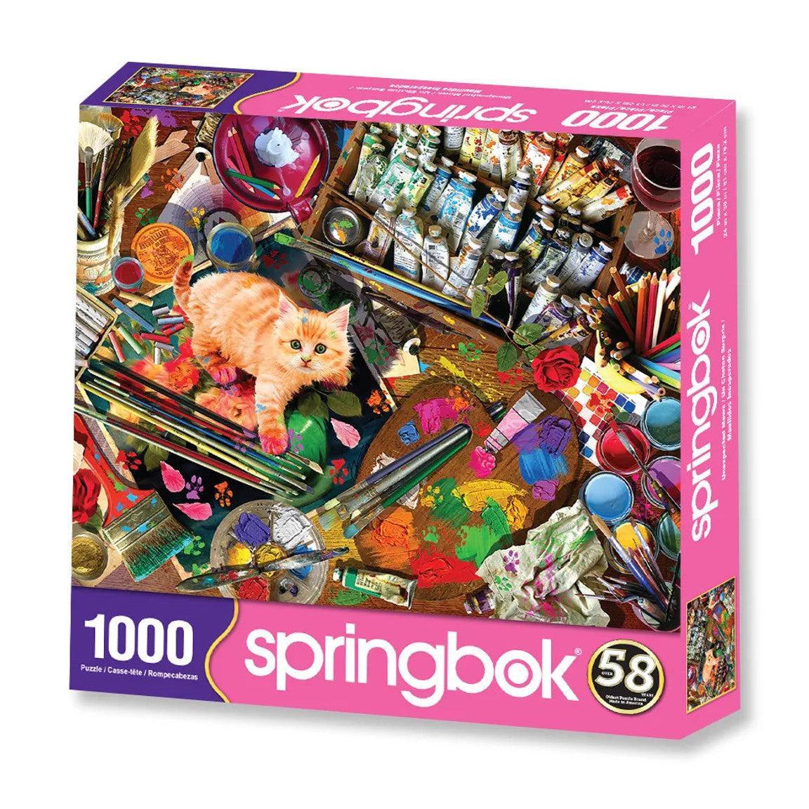 Unexpected Mews 1000 Piece Jigsaw Puzzle Springbok