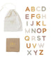 Alphabet Magnet Play Set - Chickadees Wooden Toys
