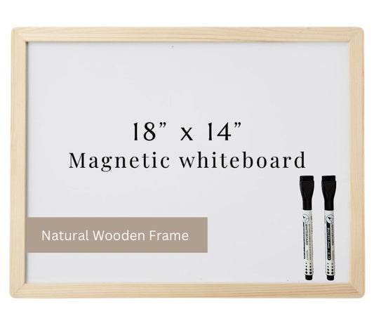 Magnetic Whiteboard 18x14 - Chickadees Wooden Toys