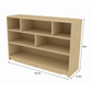 Montessori Classroom Shelf - 4' x 32" - Chickadees Wooden Toys