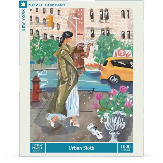 Urban Sloth 500 Piece Jigsaw Puzzle NYPC