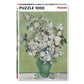 Vase with White Roses 1000 Piece Jigsaw Puzzle Piatnik
