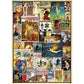 Vintage Bicycle Posters 1000 Piece Jigsaw Puzzle Eurographics