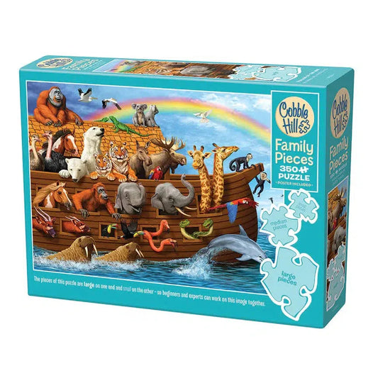 Voyage of the Ark 350 Piece Family Jigsaw Puzzle Cobble Hill - Chickadees Wooden Toys